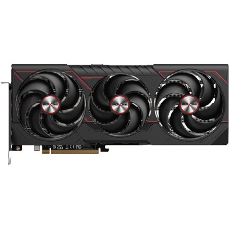 Sapphire PULSE Radeon RX 9070 XT AMD Carte graphique 16 Go GDDR6, image des ventilateurs