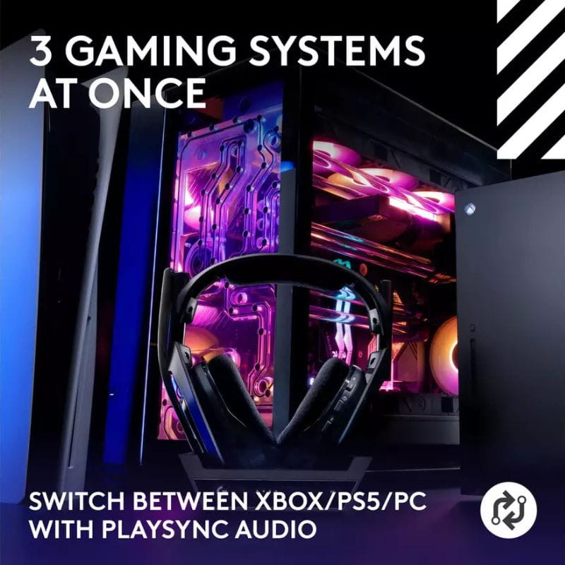 Logitech Astro Gaming A50 Gen 5 Noir - Casque sans fil. Compatibilité