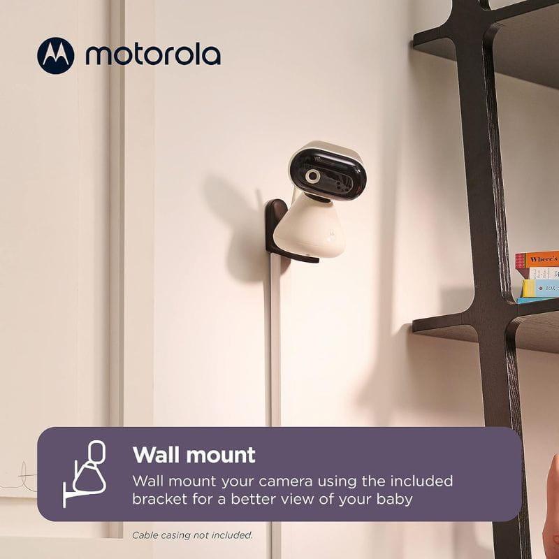 Motorola PIP1000 WiFi HD Moniteur pour bébé avec caméra, à fixer au mur