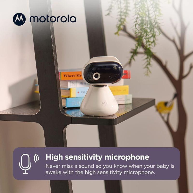 Motorola PIP1000 WiFi HD Moniteur pour bébé HD avec caméra et microphone haute sensibilité