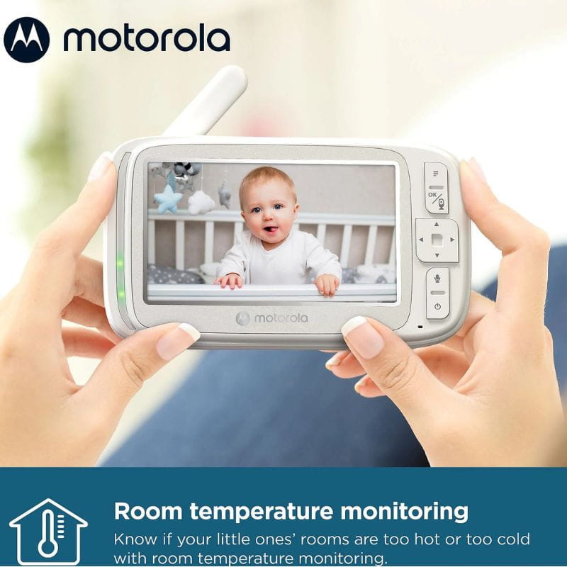 Motorola VM75 Vigilabebés, monitoriza la temperatura de la habitación
