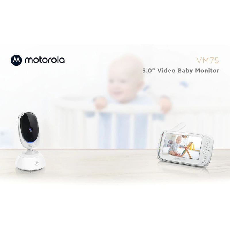 Motorola VM75 Vigilabebés, pantalla de 5 pulgadas