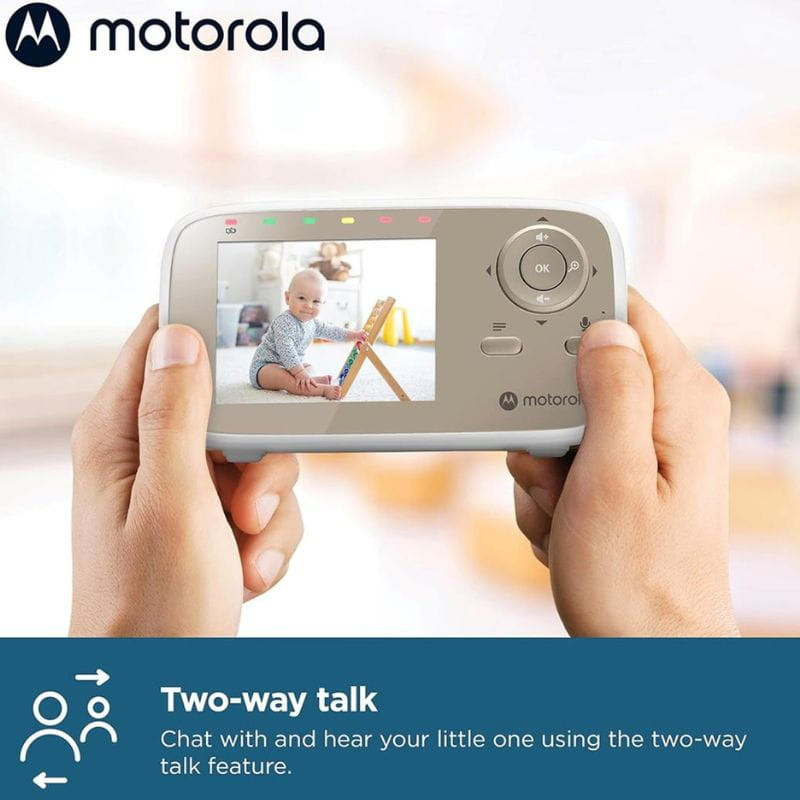 Motorola VM483 Babyphone, avec audio bidirectionnel