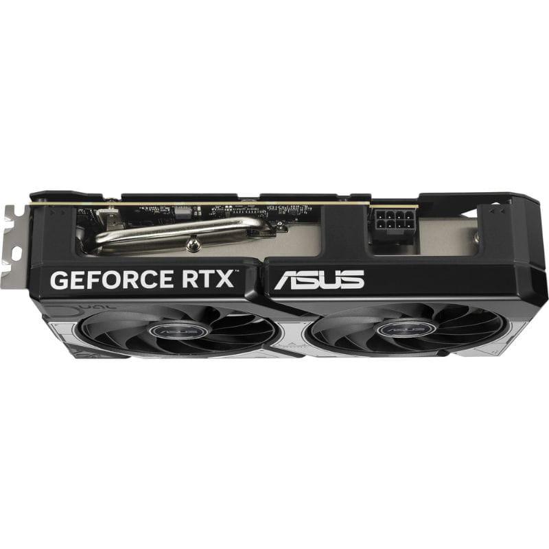 ASUS Dual -RTX5060TI-O8G NVIDIA GeForce RTX 5060 Ti 8 Go GDDR7, vue latérale