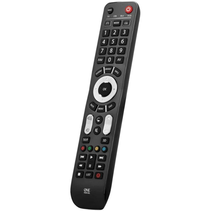 One For All Evolve 4 mando a distancia IR inalámbrico Audio, imagen frontal