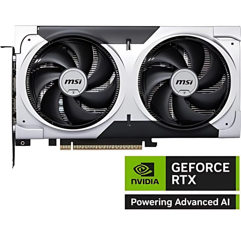MSI GeForce RTX 5060 TI 8G VENTUS 2X OC PLUS NVIDIA 8 GB GDDR7 com IA