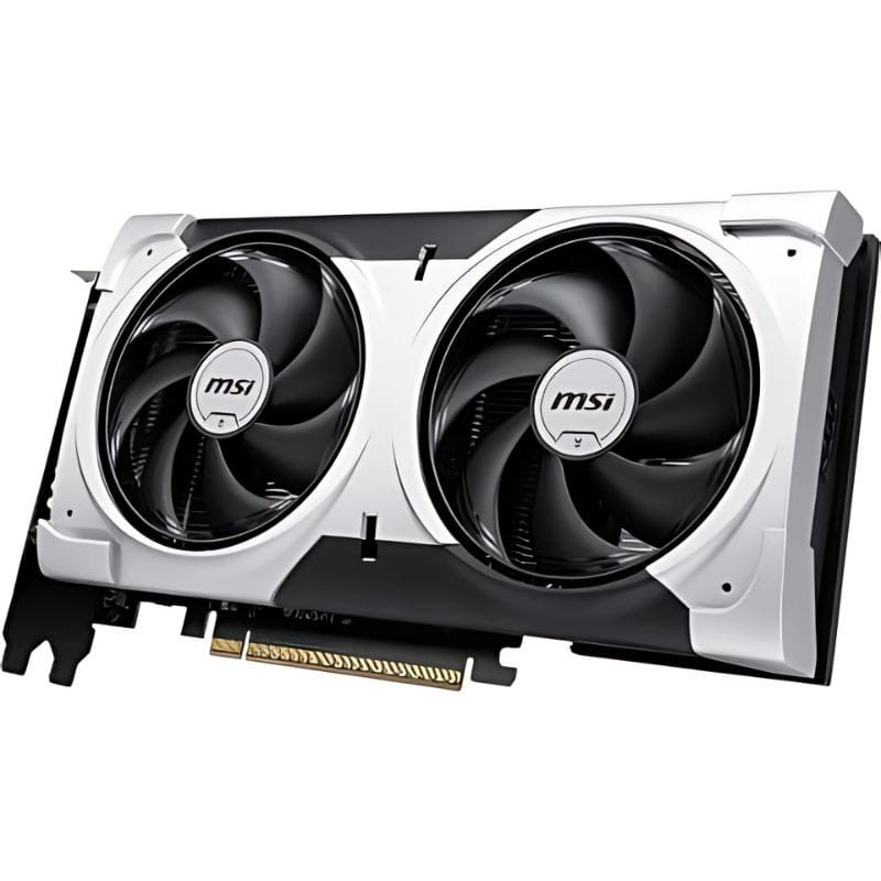 MSI GeForce RTX 5060 TI 8G VENTUS 2X OC PLUS NVIDIA 8 GB GDDR7 imagem lateral