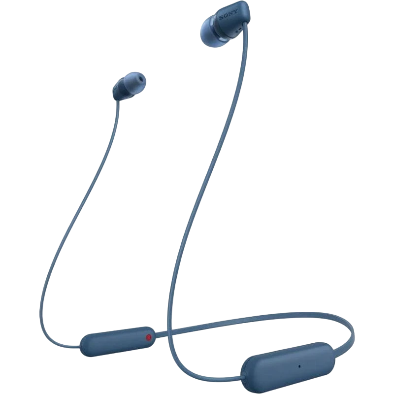 Sony WI-C100 Bluetooth Bleu - Écouteurs Bluetooth