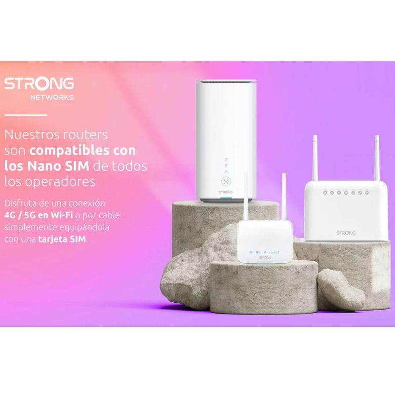 Strong 5G Router AX3000 Router de red móvil, compatible con nano SIM