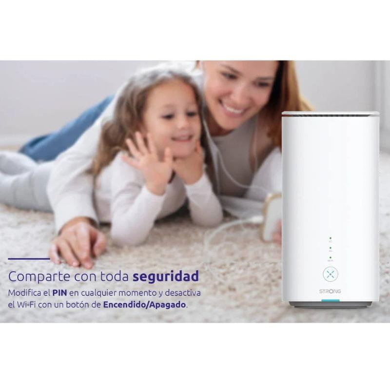 Strong 5G Router AX3000 Router de red móvil, seguro