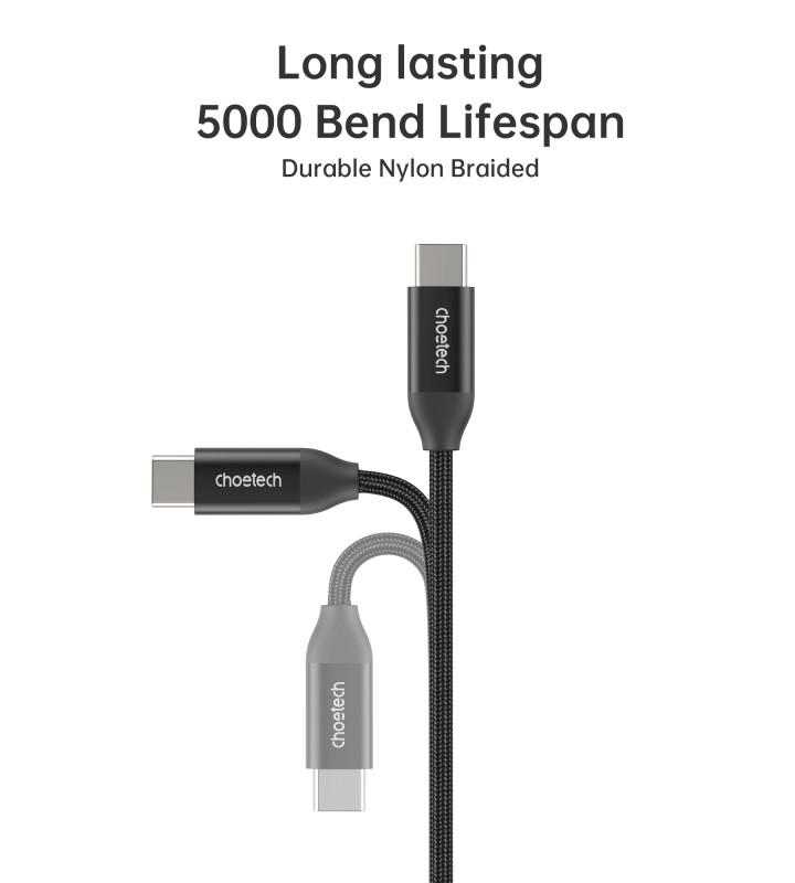 Durabilité Choetech USB-C vers USB-C 240W 