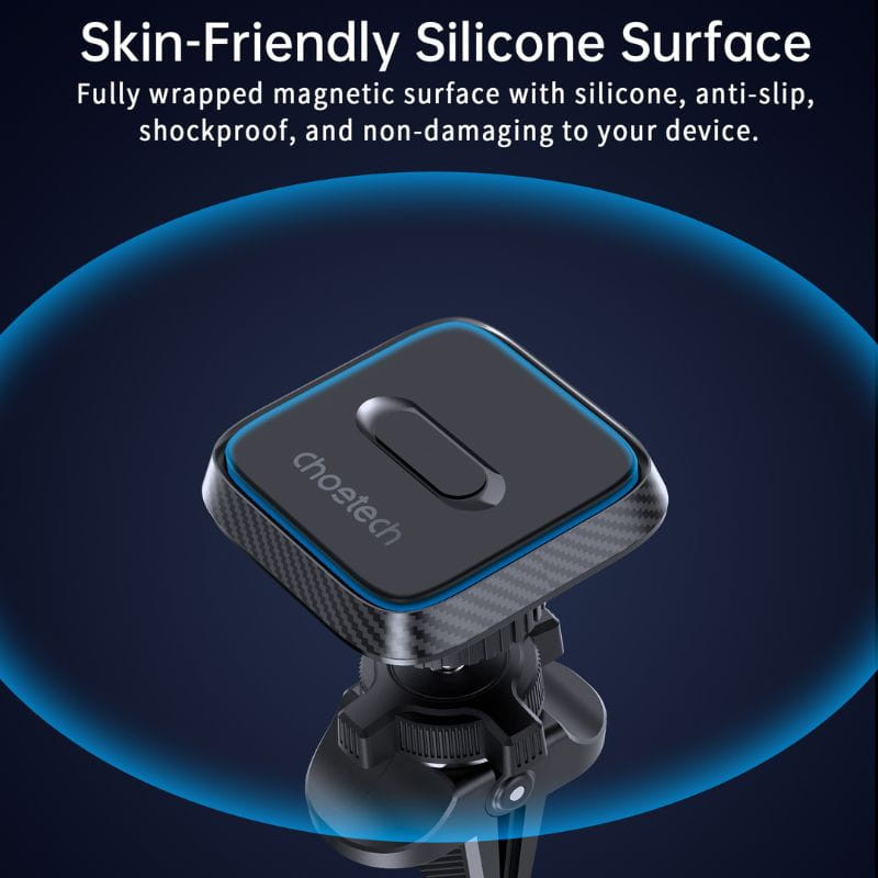 Choetech H042 - Support magnétique pour voiture, surface en silicone