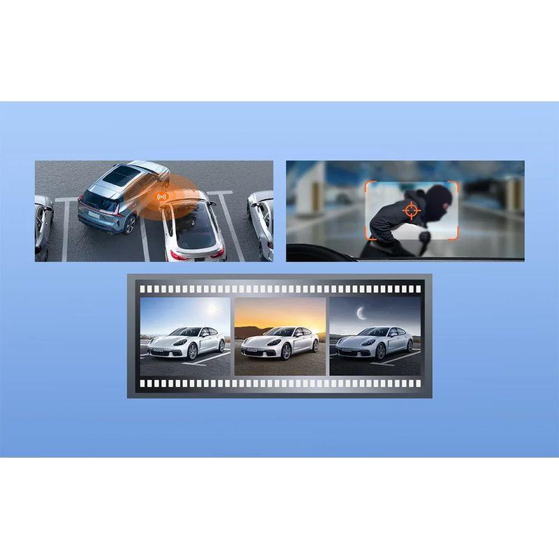 Funções do Azdome Dash Cam M550 Max