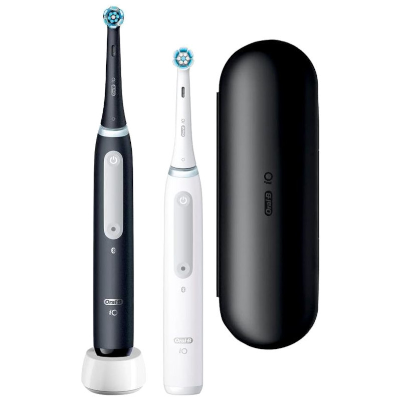Oral-B iO Series 4 Duo Noir, Blanc