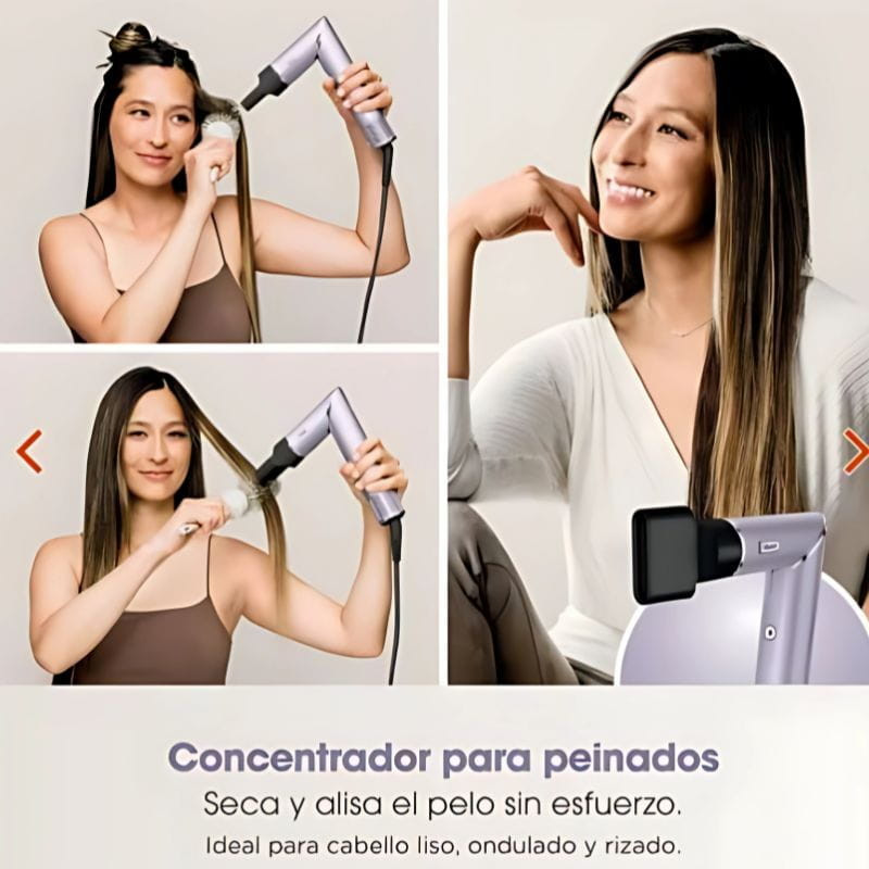 Shark FlexStyle 5-in-1 1400 W Violeta boquilla concentradora