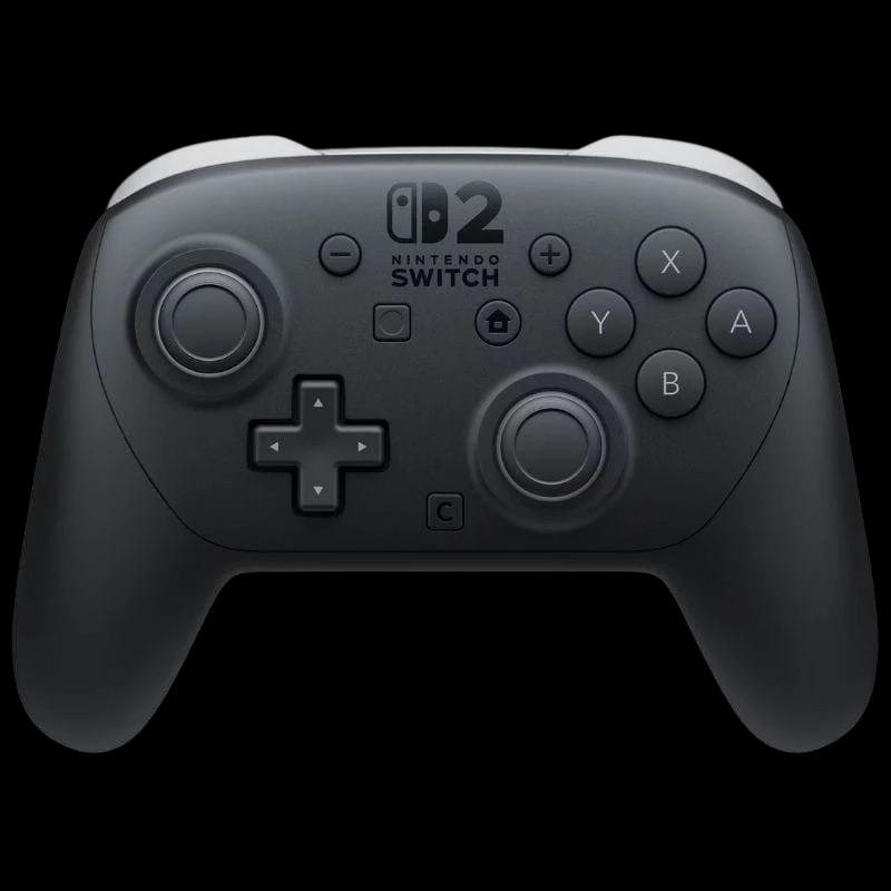 Nintendo Switch 2 Pro Controller Bluetooth Preto – Comando sem fios