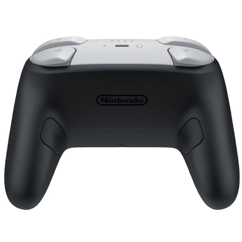 Nintendo Switch 2 Pro Controller Bluetooth Preto – Comando sem fios. Imagem inferior