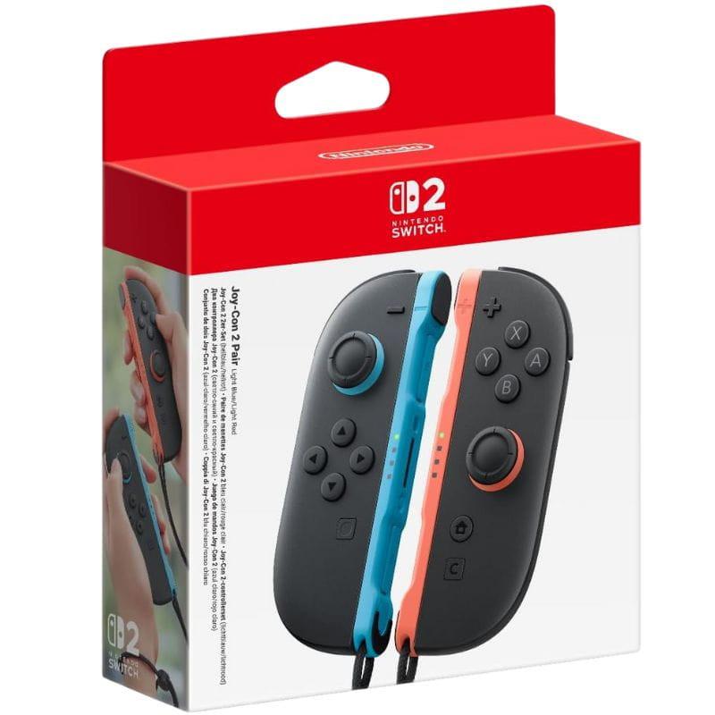 Nintendo Joy-Con 2 Azul/Rojo – Mandos para Nintendo Switch 2. Imagen de la caja