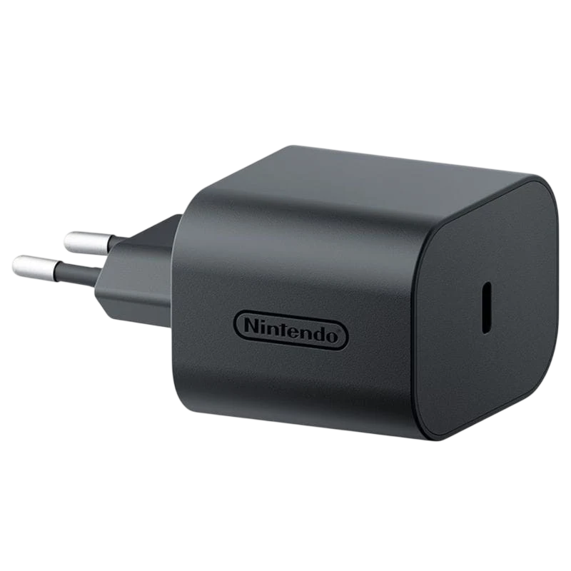 Nintendo 10015096 Negro – Adaptador de corriente Nintendo Swich 2