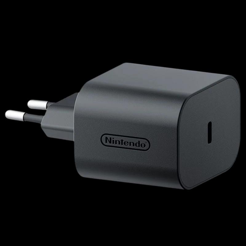 Nintendo 10015096 Preto – Adaptador de corrente Nintendo Swich 2