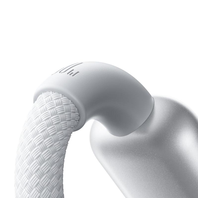 Cabo Joyroom Intelligent Power‑Off 100 W USB‑C para USB‑C 1,2 m, Branco