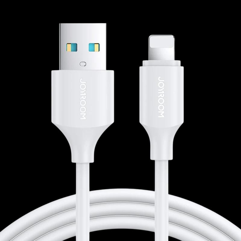 Cable Joyroom 2M Carga Rápida 2.4A USB-A a Lightning