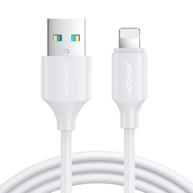 Câble Joyroom USB-A vers Lightning Charge Rapide Blanc
