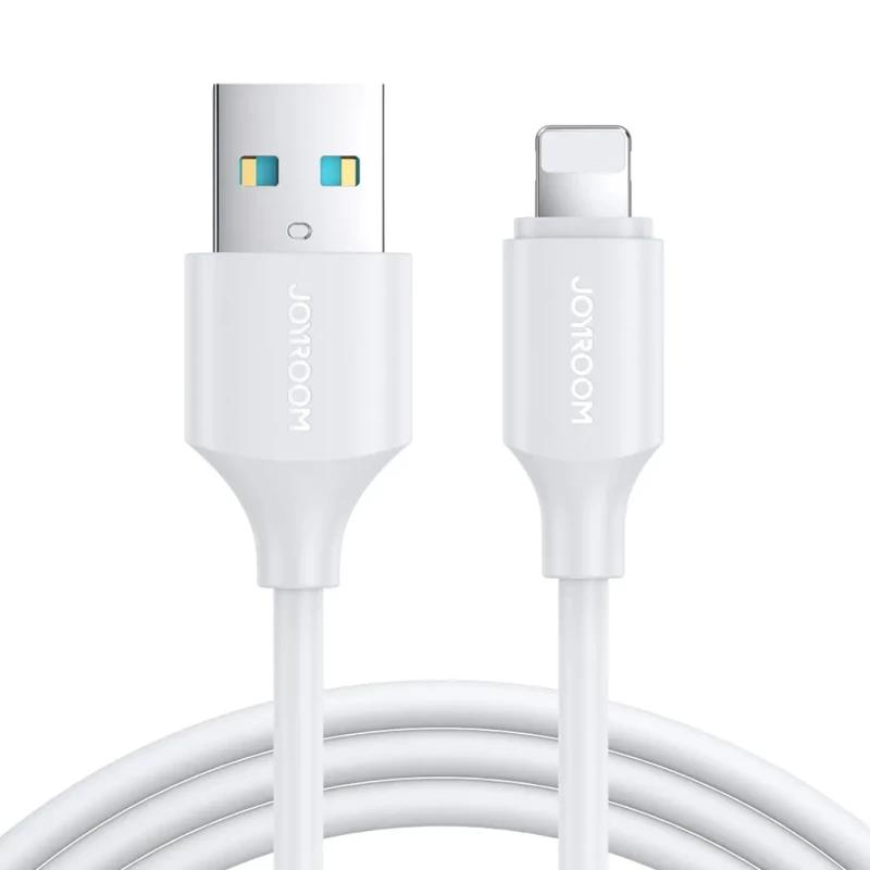 Câble Joyroom USB-A vers Lightning Charge Rapide Blanc