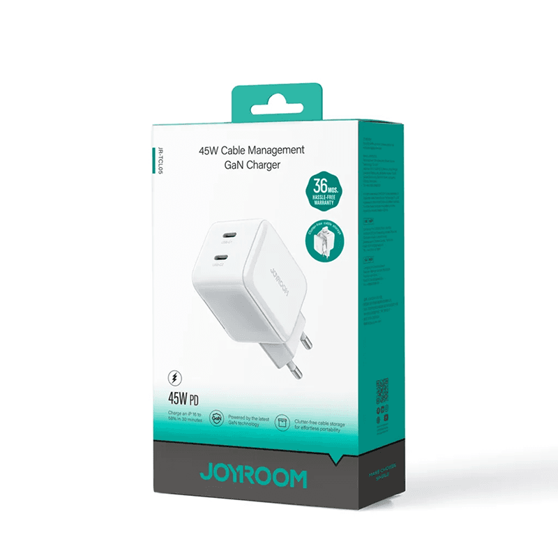 Chargeur Joyroom avec Double Port Type C - Boître