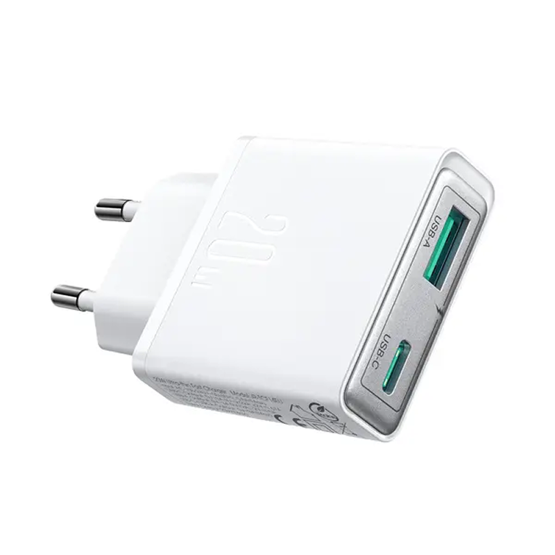 Cargador Joyroom Super Slim - USB-C +y USB-A