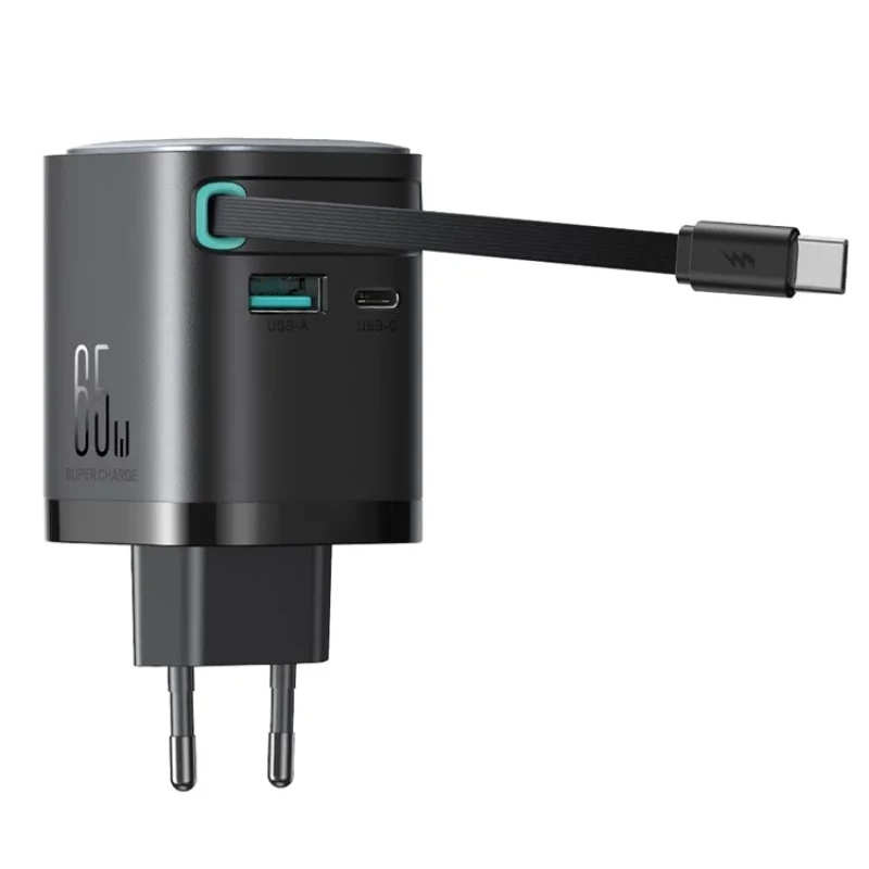 Cargador Joyroom USB-C -cable retráctil