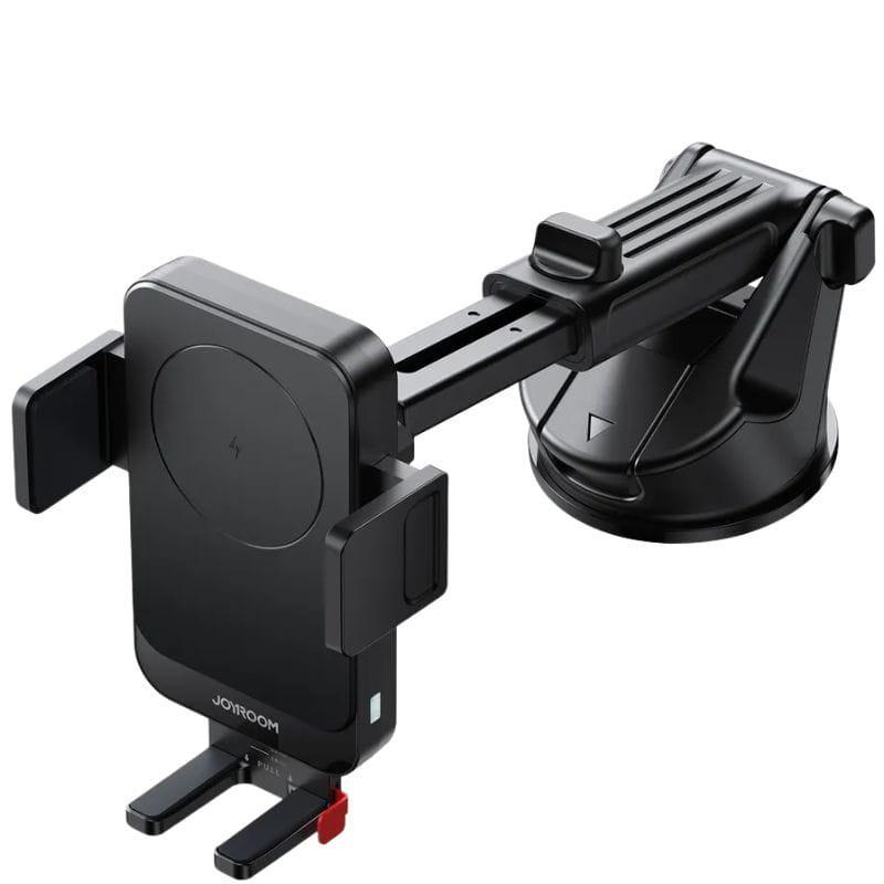 Joyroom JR-ZS241S - Support de téléphone pour voiture avec recharge sans fil, image de face.