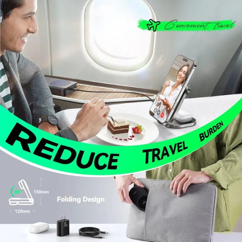 Joyroom JR-W17 Chargeur sans fil 3 en 1, format compact