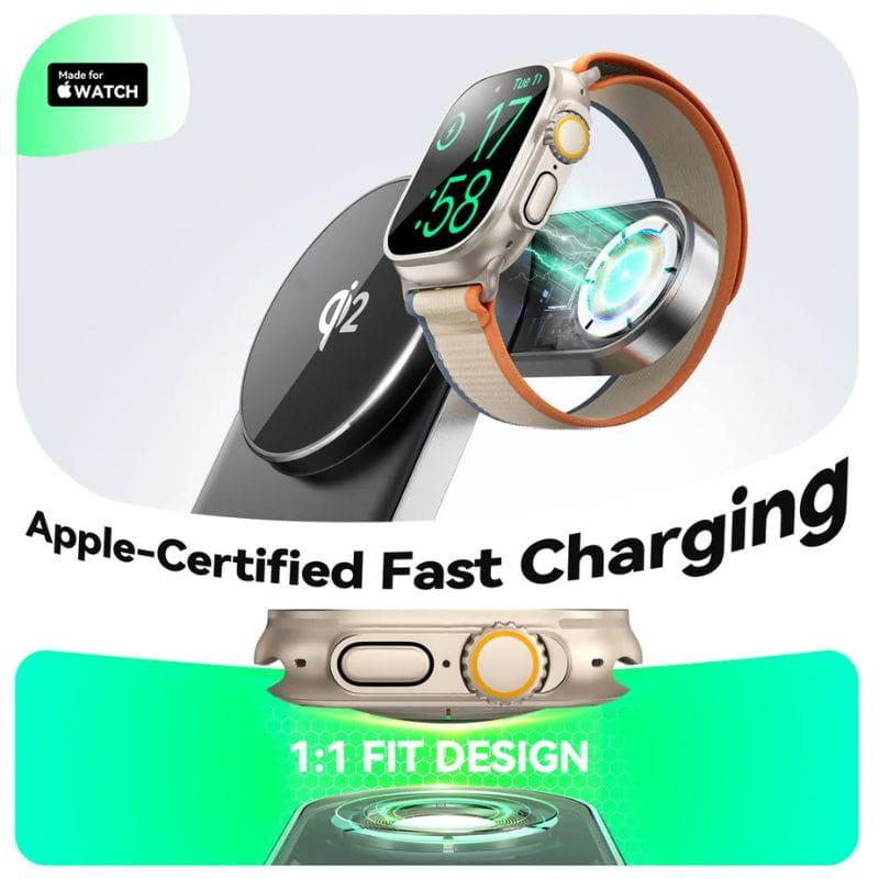 Joyroom JR-W17 Chargeur sans fil 3 en 1, charge rapide