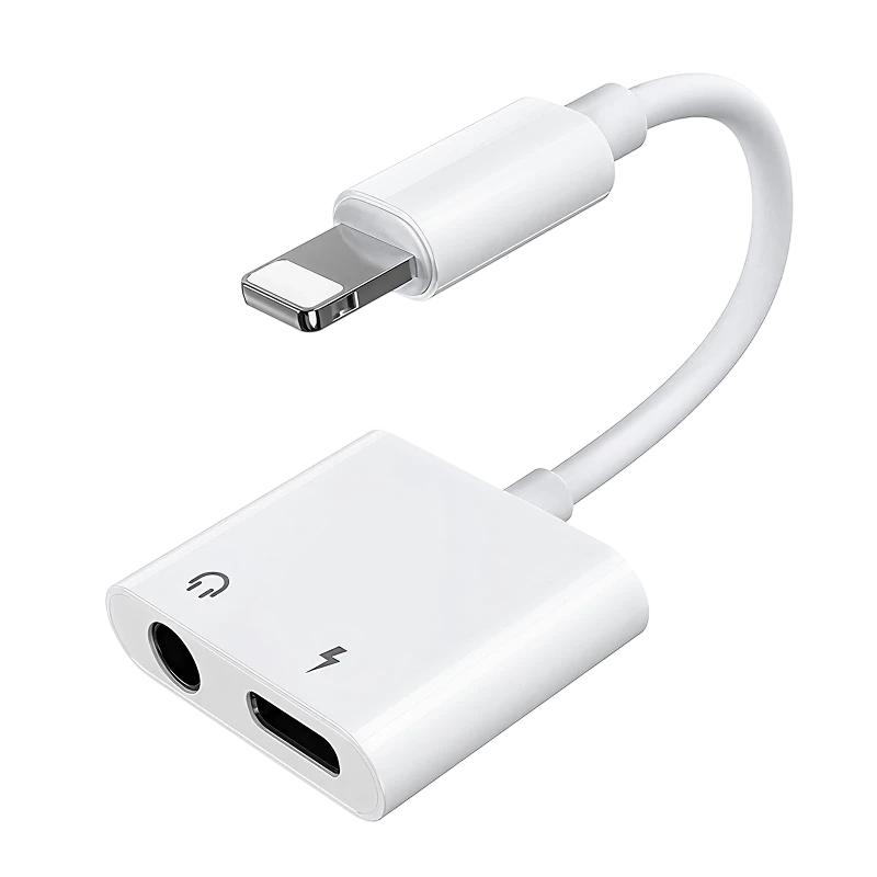 Adaptador para Auriculares Lightning/minijack 3,5mm Joyroom Ben- Blanco