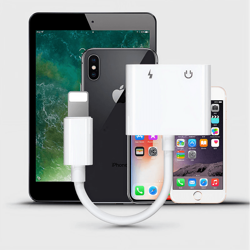 Adaptateur double Joyroom Lightning/2x Lightning - Appareils