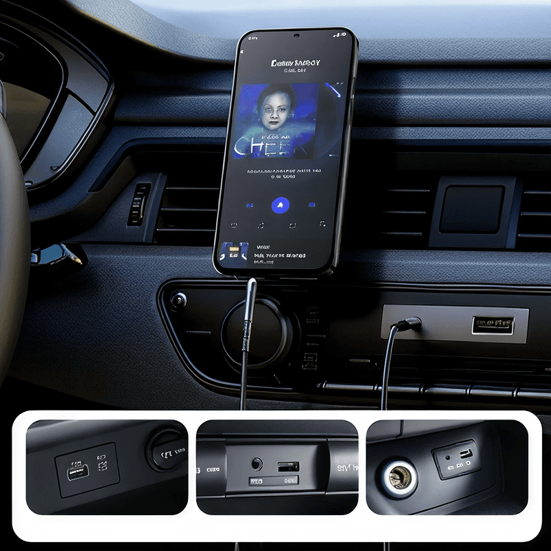 Câble audio Joyroom 3,5mm mâle-mâle - Pour connexion aux radios