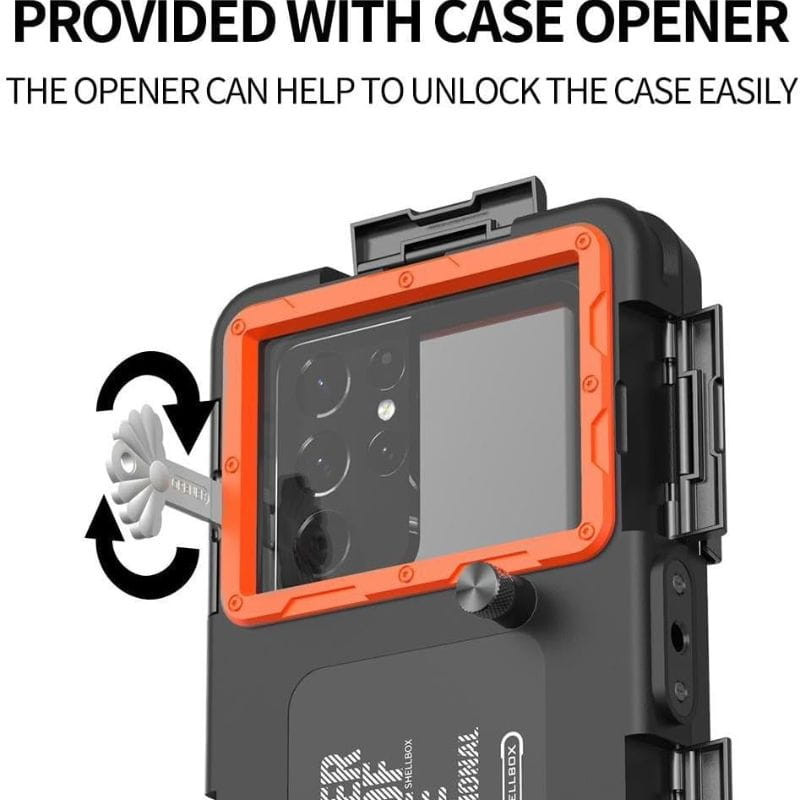 Funda Sumergible Universal para teléfono, apertura con llave