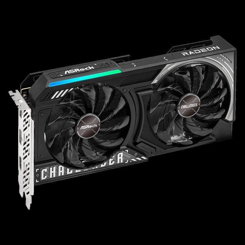 Ventiladores de Asrock RX 9060 XT Challenger