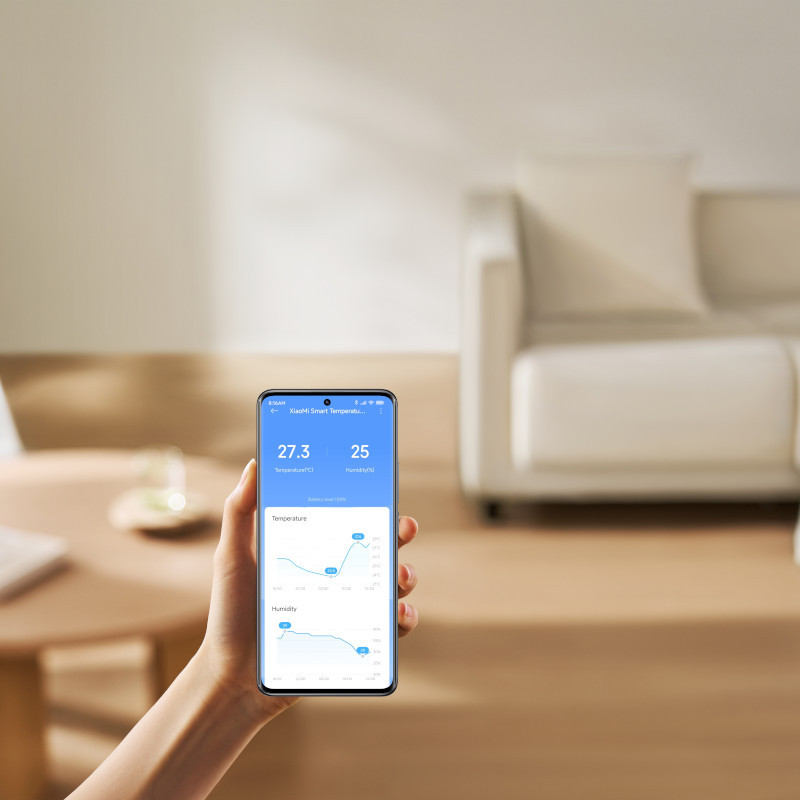 APP de Xiaomi Smart Temperature and Humidity Monitor 3 Mini