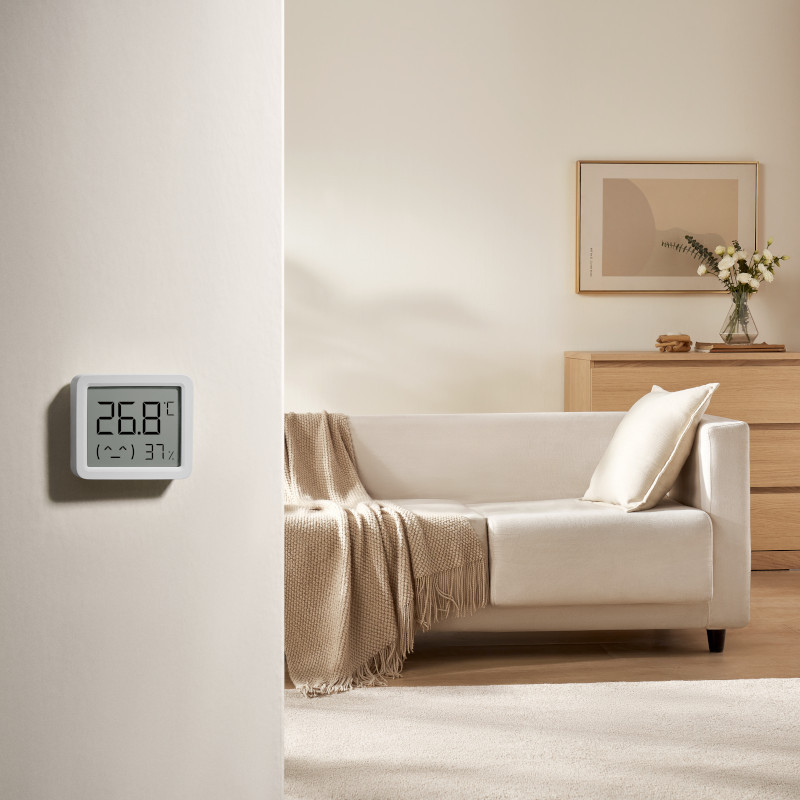 Support mural Xiaomi Smart Temperature and Humidity Monitor 3 Mini
