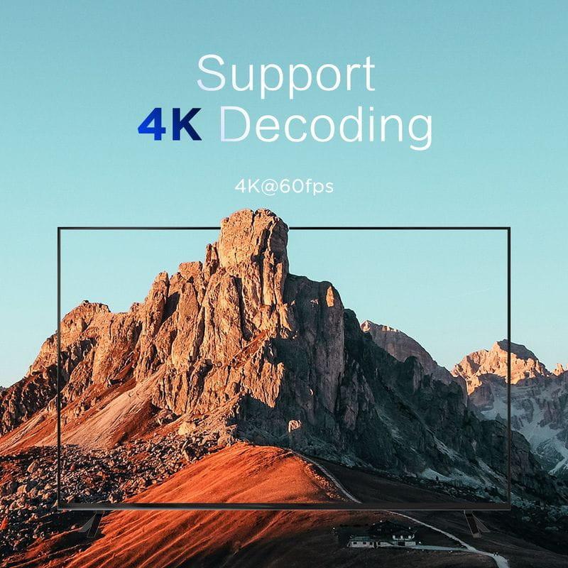 Decodificación 4K de Tanix TX5 S905Y5