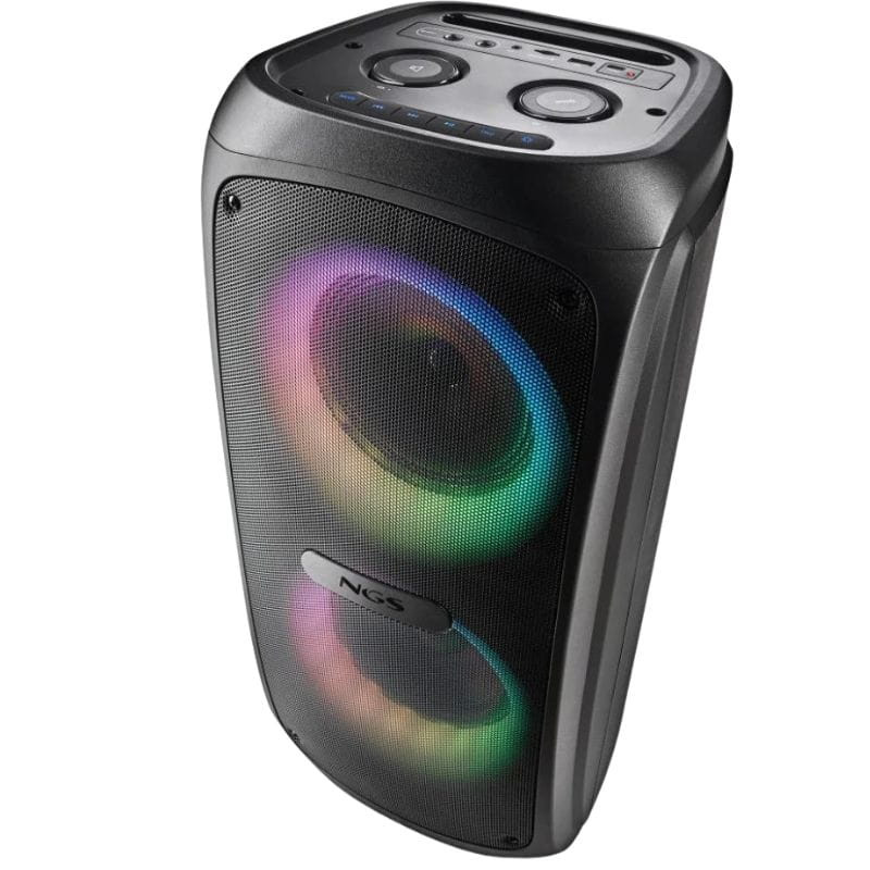 NGS WILD TEMPER 40 W AZUL - Coluna portátil estéreo, imagem iluminada