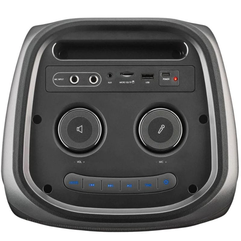 NGS WILD TEMPER 40 W AZUL - Coluna portátil estéreo, imagem vista de cima