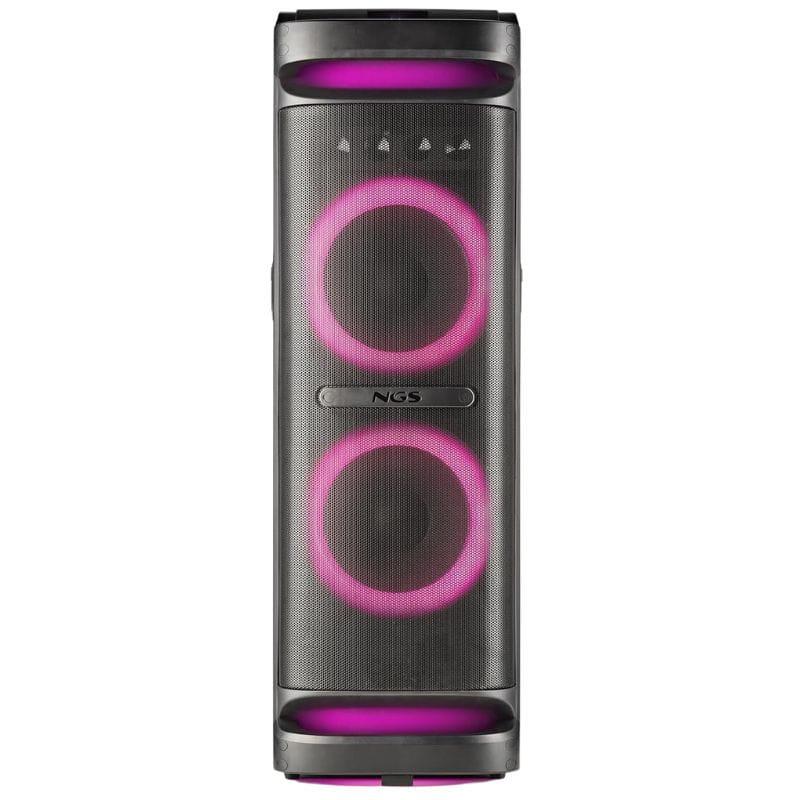 NGS WILD SPACE 3 800 W Negro - Altavoz portátil estéreo, imagen iluminado en rosa