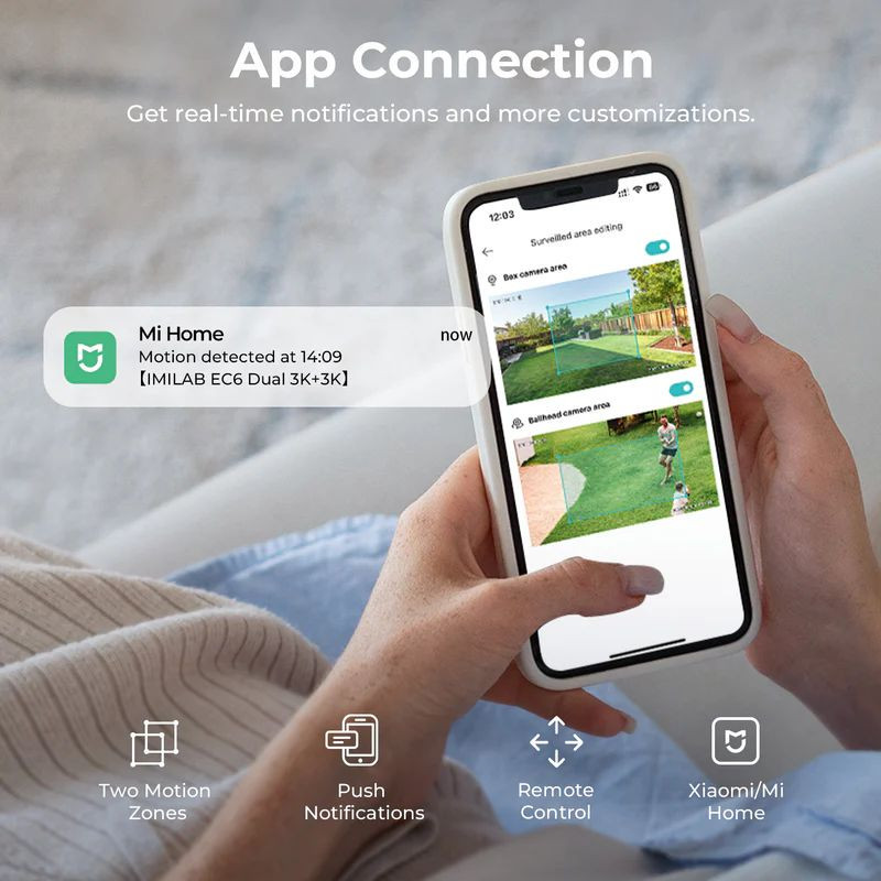 APP de Imilab EC6 Dual CMSXJ68A 3K+3K WiFi