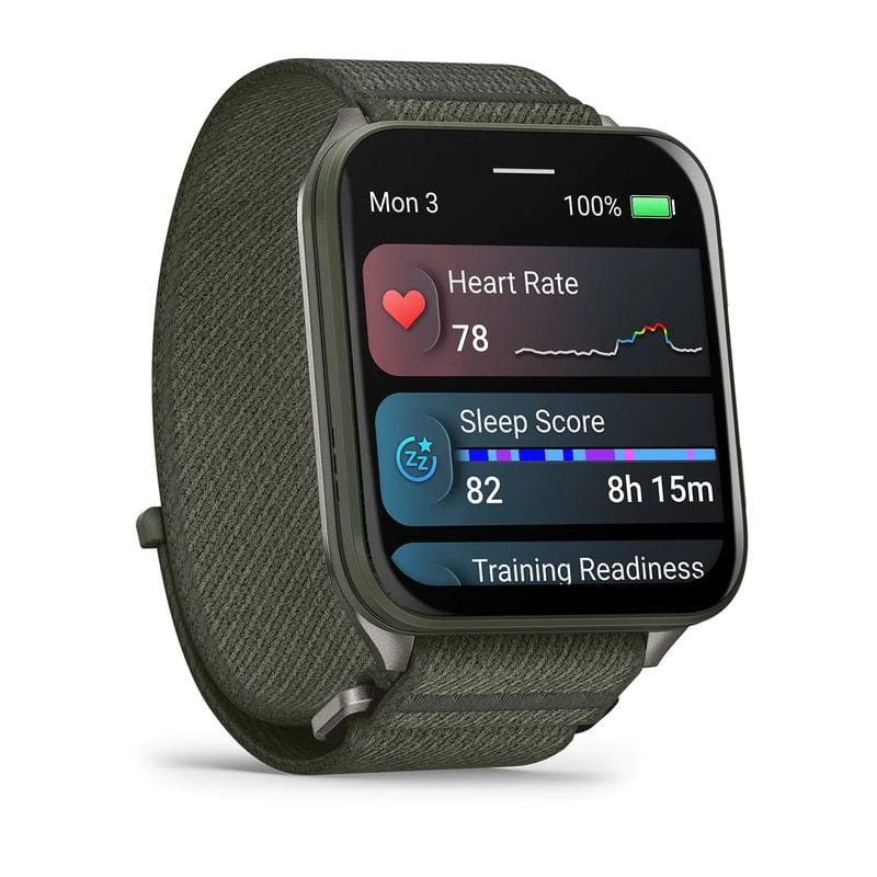 Pantalla de Garmin Venu X1 Verde