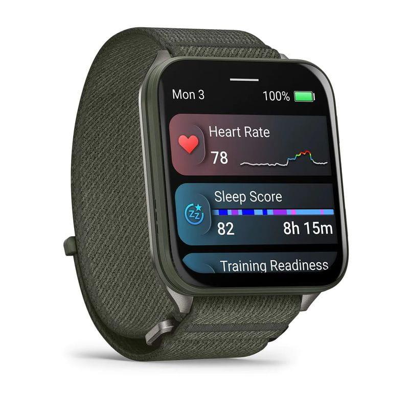 Pantalla de Garmin Venu X1 Verde