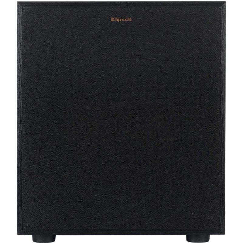 Klipsch R 100-SW Subwoofer Negro, imagen frontal