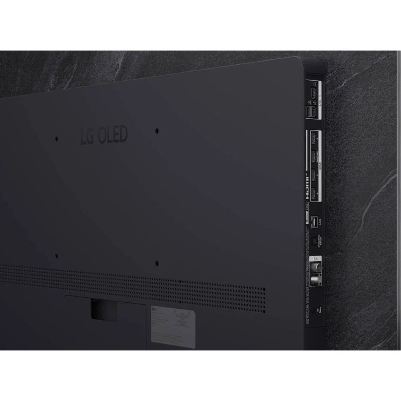 LG OLED55C54LA 55" 4K Ultra HD OLED Smart TV Preto, vista dos conectores e entradas